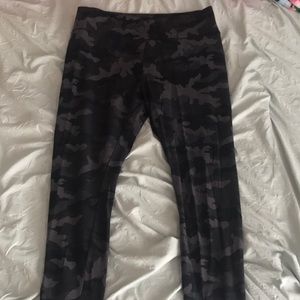 Gray Camo Leggings